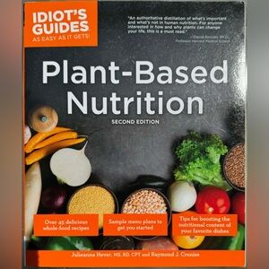 Plant Based Nutrition Idiot’s Guide PB, New
